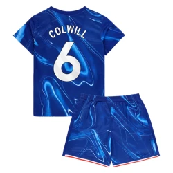 Kinder Chelsea FC Colwill #6 Fußball Trikotsatz 2024-25 Heimtrikot